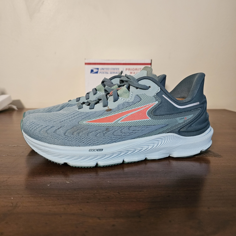 Altra Torin 6 Running Shoes Sneakers Blue Women's Size 6.5 EUC